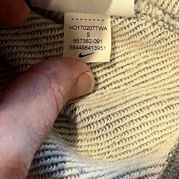 🩶 NIKE Full-Zip Hoodie – Heather Grey – Size S - Picture 3 of 10